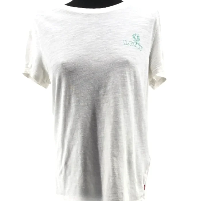 20250325_163646-fotor-202503266178_28_11zon Weißes Vintage T-Shirt Levi's mit floraler Stickerei auf der Brust