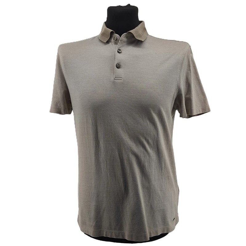 Herren Vintage Polo von Strellson in Beige – Schweizer Qualität.