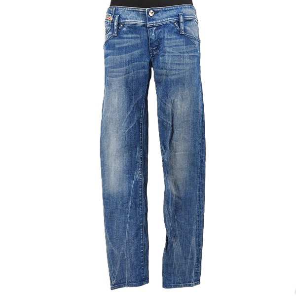Vintage Diesel Herrenjeans Blau Retro-90er-Stil Matic-Wash-Detail