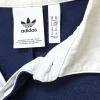 Vintage Adidas Herren T-Shirt Mehrfarbig Retro-90er-Stil Polokragen Langarm