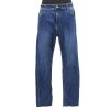 Vintage B.S Herrenjeans Blau Retro-90er-Stil Straight-Leg-Schnitt