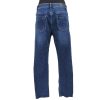 Vintage B.S Herrenjeans Blau Retro-90er-Stil Straight-Leg-Schnitt