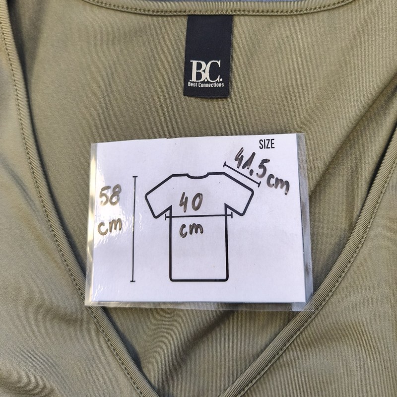 Vintage Best Connections Damenbluse Grün Retro-90er-Stil Wickelausschnitt Raffungen